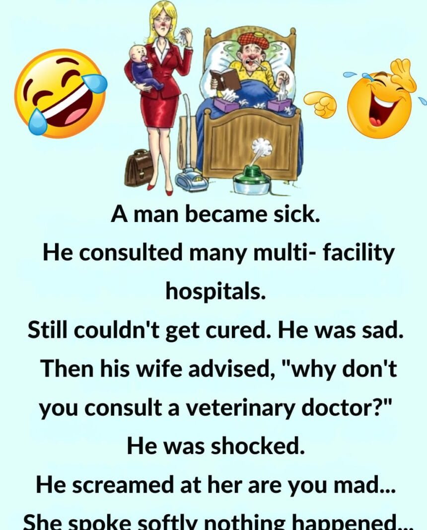 A Man Became Sick