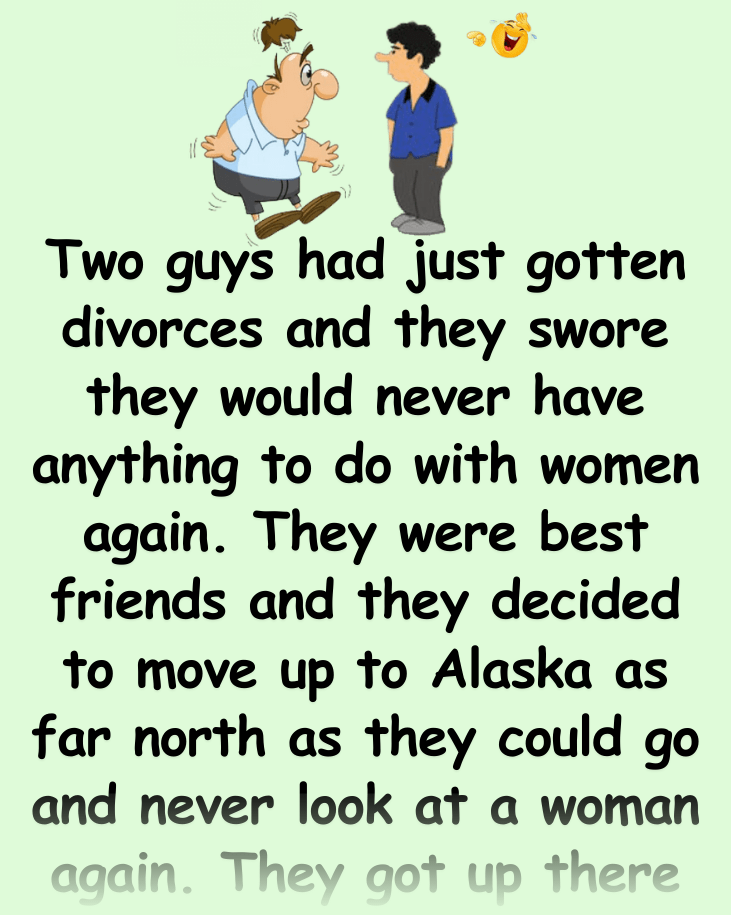 Two guys had just gotten divorces