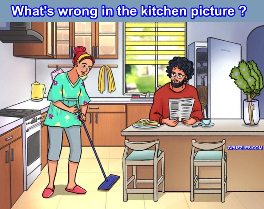 #1 - What's wrong in the kitchen picture