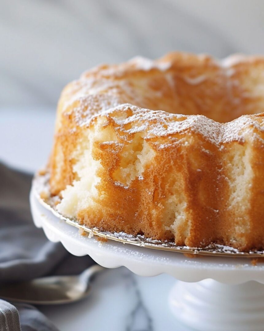 I swear this 'angel' cake came straight from the heavens! Divine and so easy to put together!