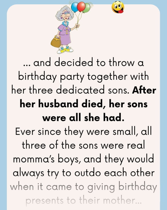 Hilarious – An Old Lady Has A Birthday Party