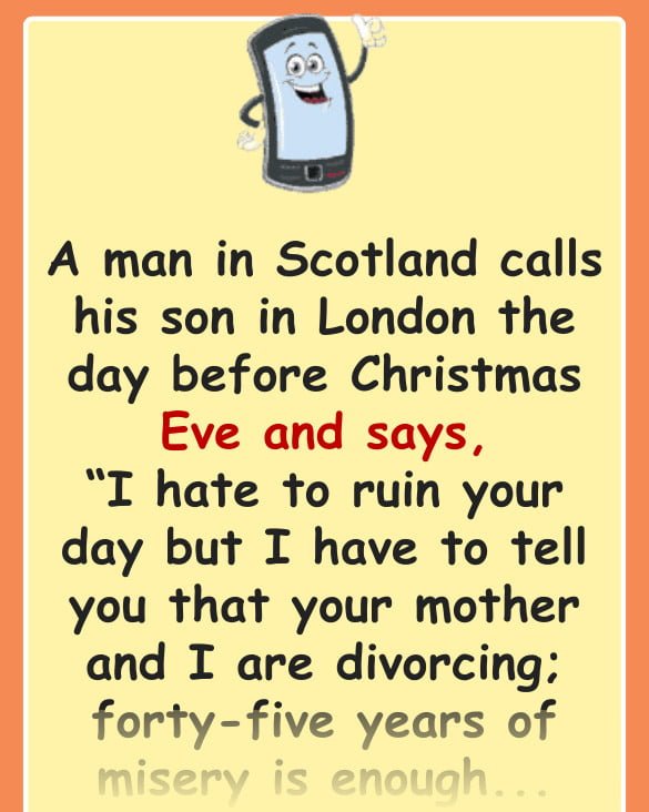 The Smart Parents At Christmas Joke