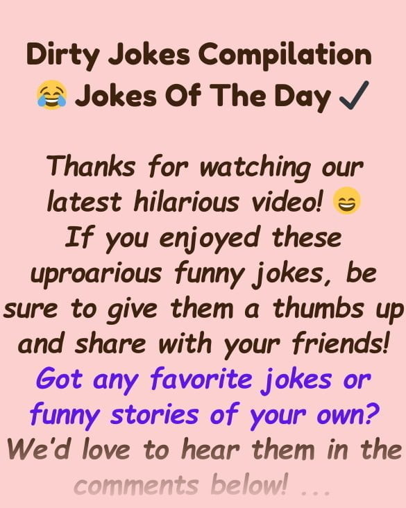 Dirty Jokes Compilation 😂 | Jokes Of The Day ✔️