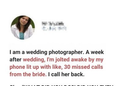 16 Wedding Photographers Reveal the Worst Moments Caught on Camera