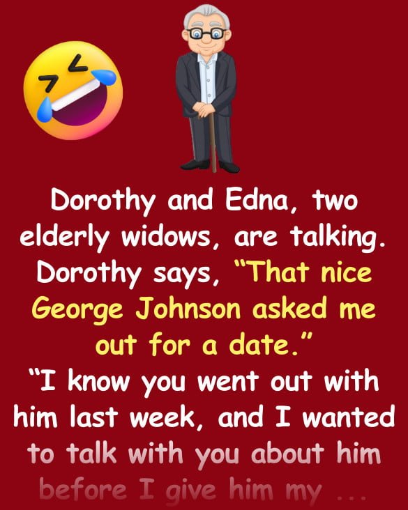 She warns her friend about dating this older gentleman