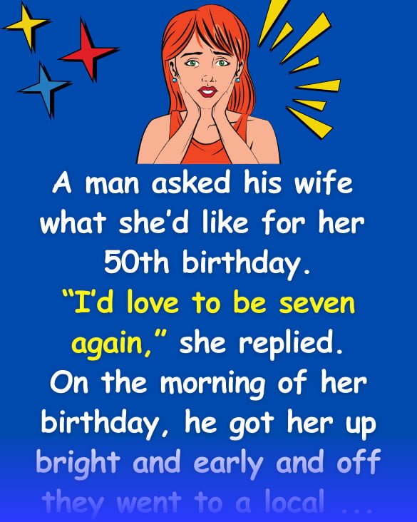 The husband planned the perfect Birthday for his wife