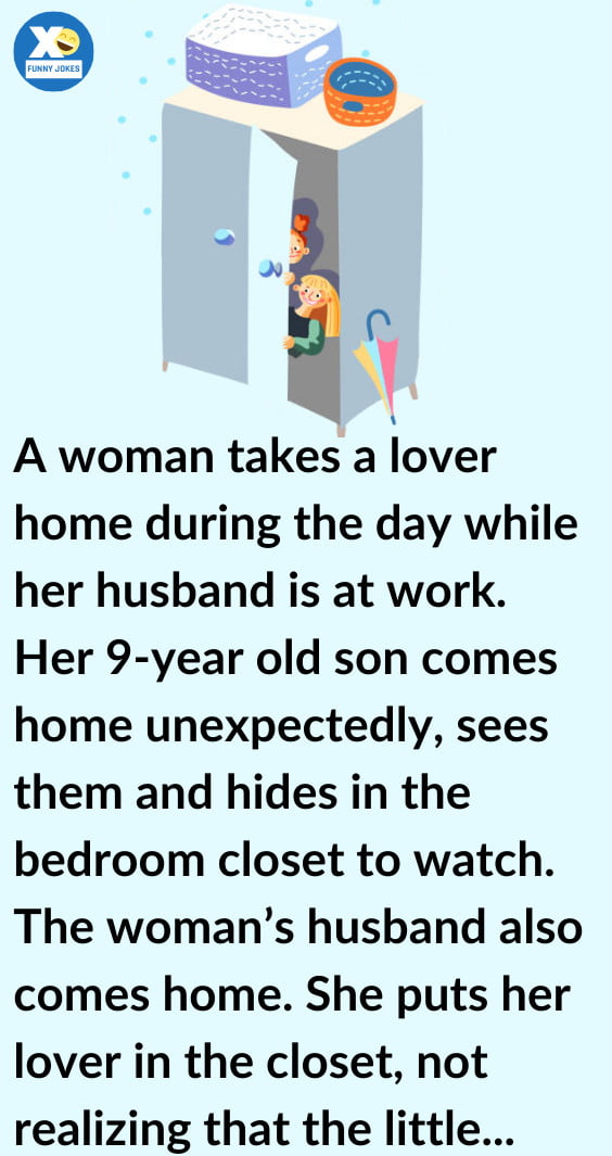 A Woman Takes A Lover Home During The Day