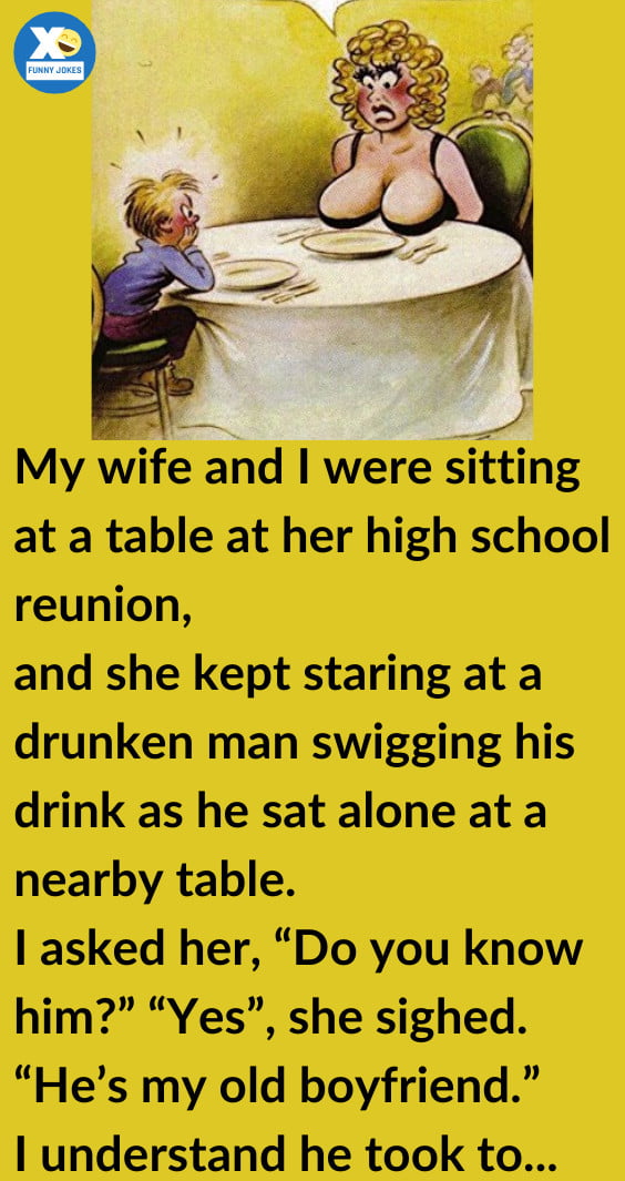 My Wife And I Were Sitting At A Table