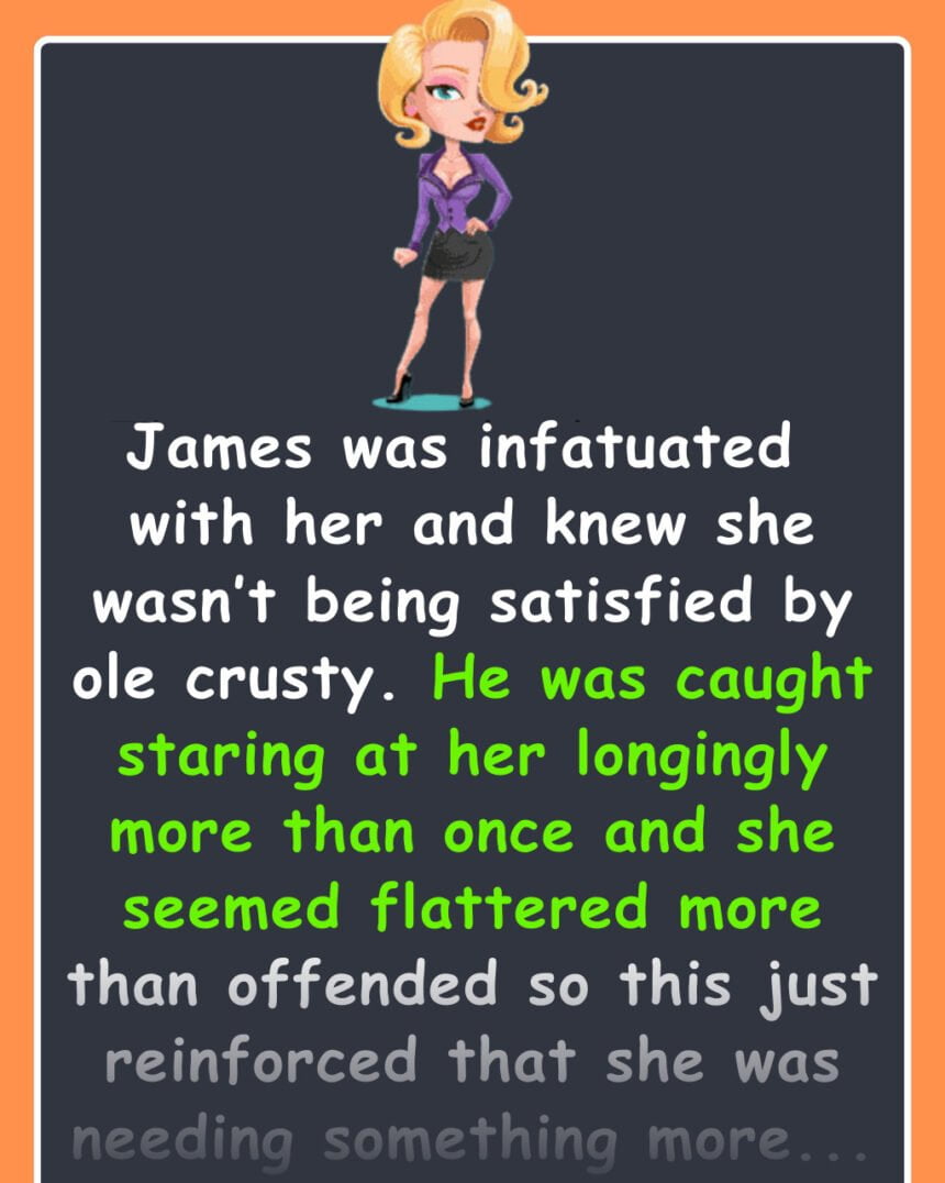 The butler was trembling as she told him to take off her blouse