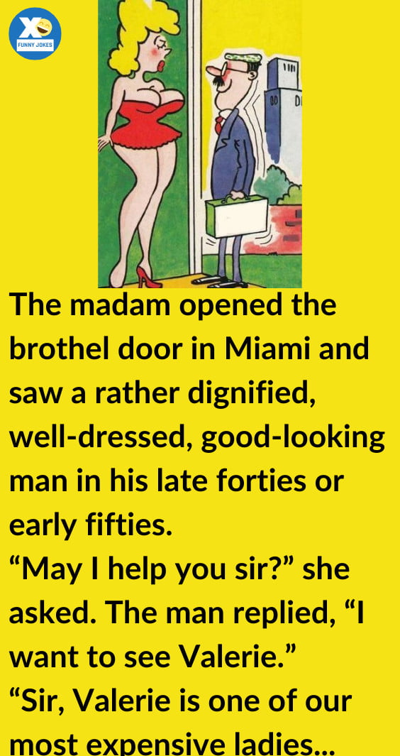 The Madam Opened The Brothel Door