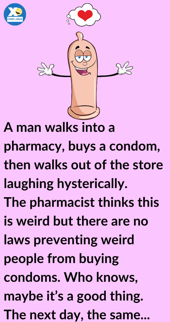 What Could Be So Funny About Buying A Condom