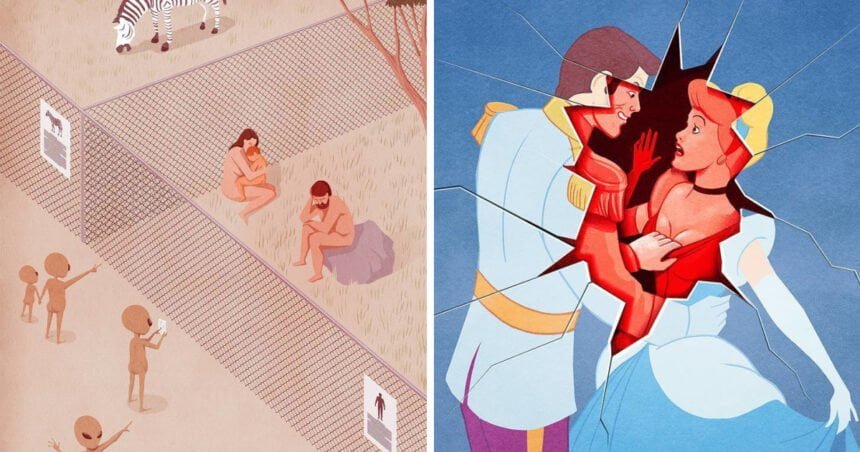 My 63 Illustrations About The Sad Truth Of Modern Life