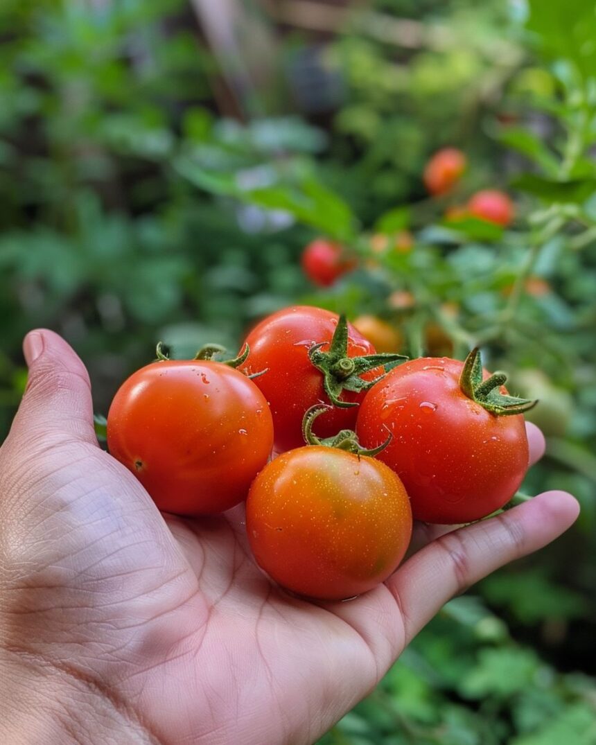 Pick your tomatoes at the breaker stage for healthier plants and perfect ripening: here’s why!