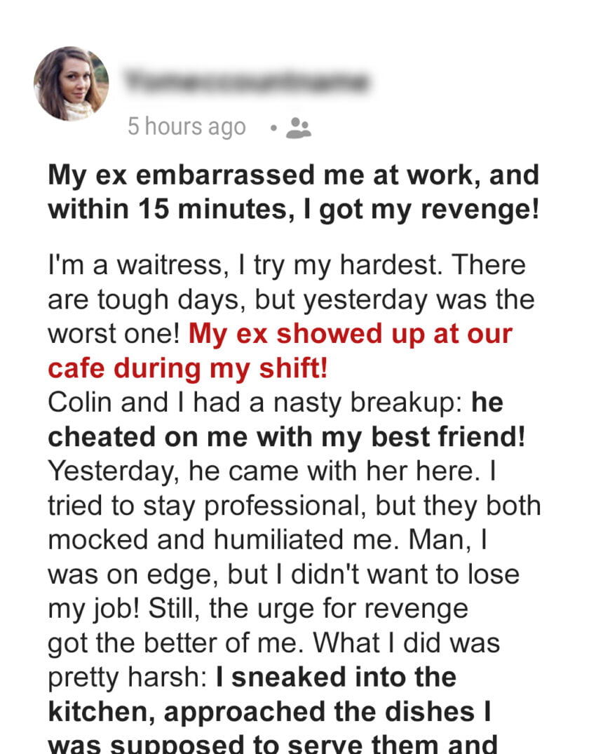 My Ex Ruined My Day at Work, I Brilliantly Took Revenge on Him the Same Day — Story of the Day