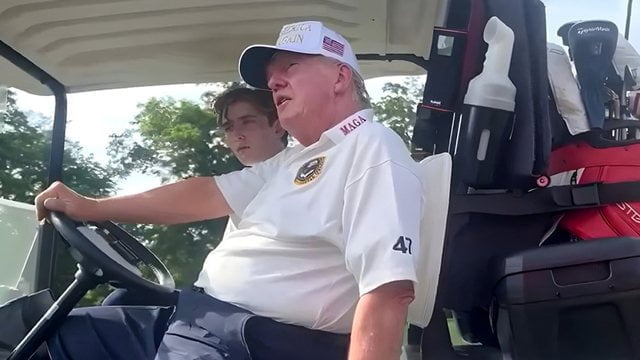 The video of Trump insulting Biden and Kamala Harris is released: They are a pile of garbage