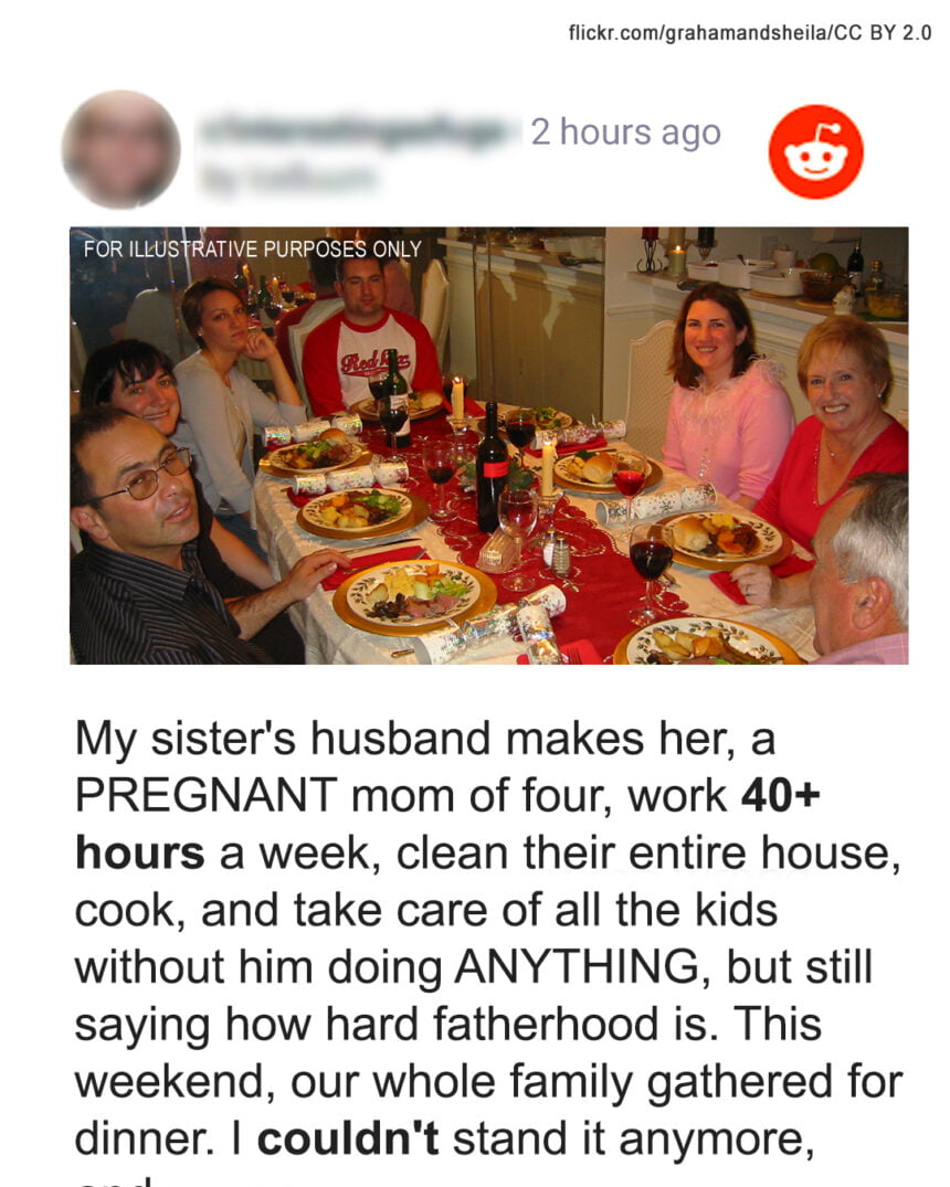 Husband Makes Pregnant Wife Work 40+ Hours & Manage All House Chores — Family Finds Out on Thanksgiving Day