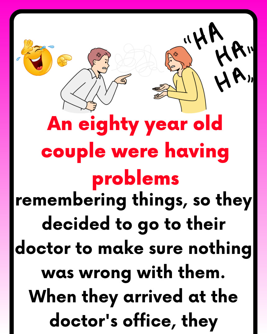 An eighty year old couple were having problems remembering things