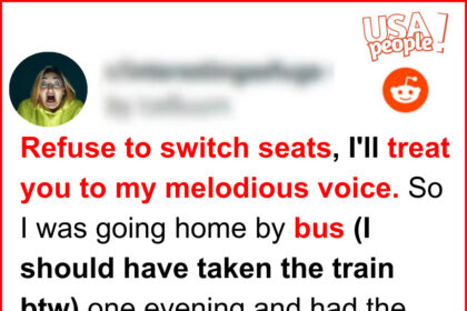 Refuse to switch seats, I'll treat you to my melodious voice