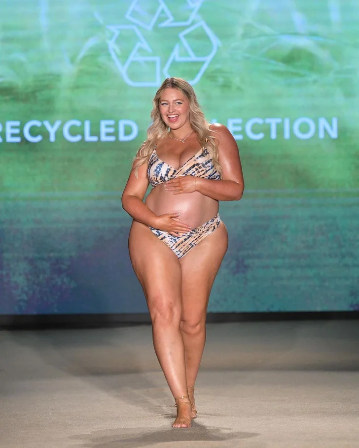 Iskra Lawrence Silences Haters During Unapologetic Swim Week Runway Appearance