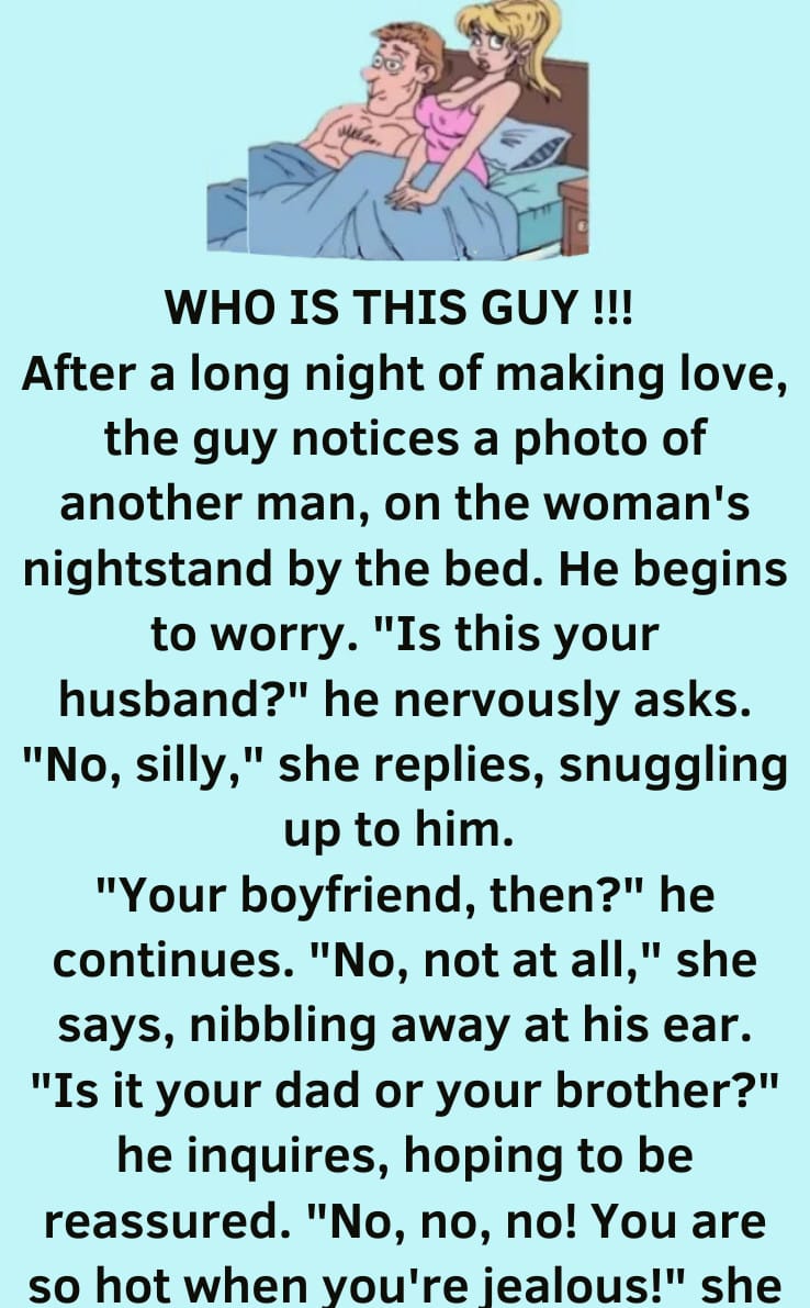 WHO IS THIS GUY!!! – Woman Says…