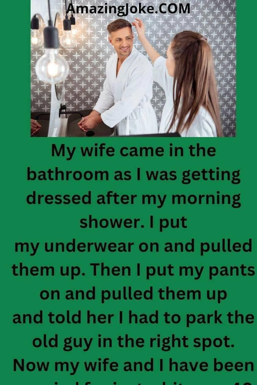 Funny Jokes>> My wife came in the bathroom