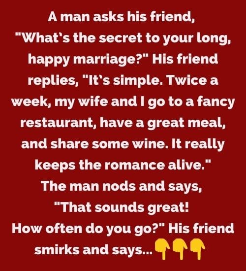 The Secret to a Long Marriage