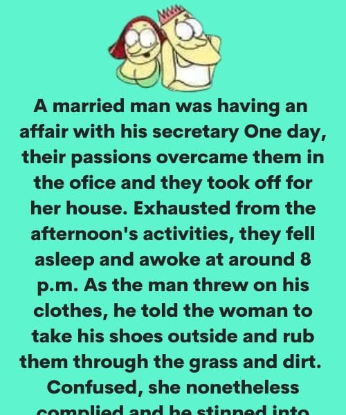 A married man was having an affair with his secretary