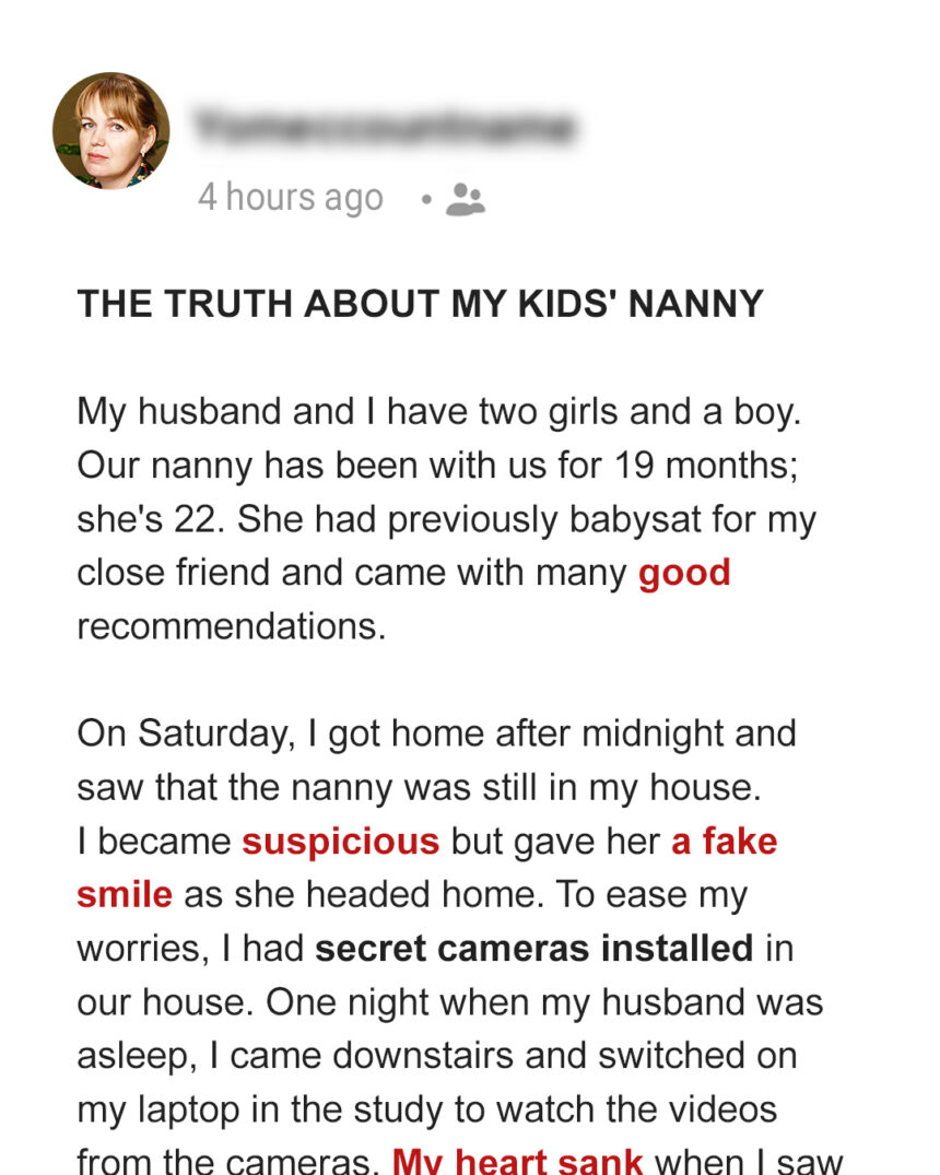 My Mom Told Me to Divorce My Husband Because of Her Discovery, but I Cut Them off after Revealing the Truth
