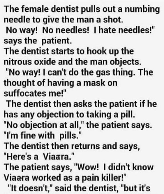 “Patient’s Fear of Needles Leads to Hilarious Dental Solution!”