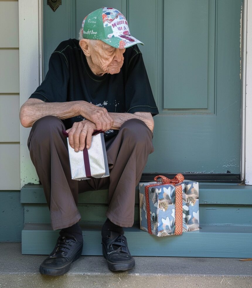 Lonely Old Man Invites Family to Celebrate His 93rd Birthday, but Only a Stranger Shows Up