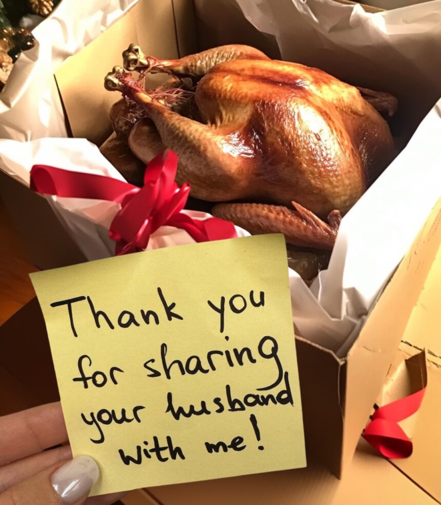 Before a Family Thanksgiving Dinner, a Stranger Sent Me Roasted Turkey with a Note: 'Thank You for Sharing Your Husband with Me'