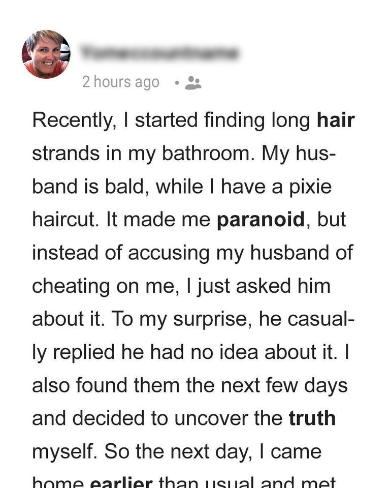 A Surprising Discovery in the Bathroom