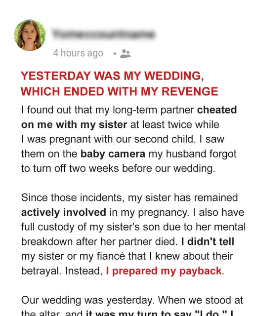 My Sister and Fiancé Cheated On Me 2 Weeks before Our Wedding – I Discovered It in Secret & Got My Revenge