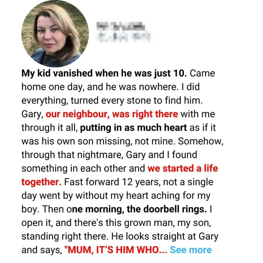 Son Runs Away from Home at 16, Comes Back at 29 to Find Only a Note in Deserted House – Story of the Day