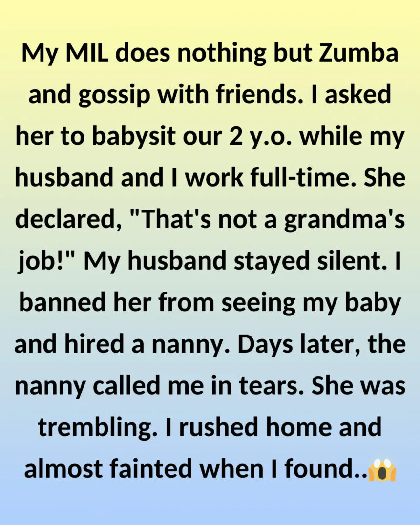 I Banned My MIL from Seeing My Baby Because She Refuses to Babysit