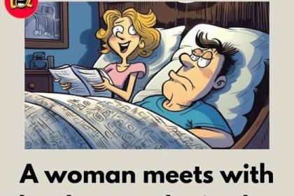 A woman meets with her lover