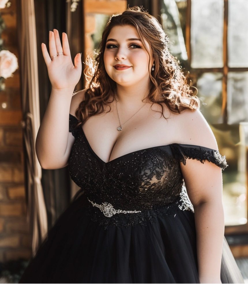 I strolled down the aisle in a stunning black wedding dress—everyone was left speechless, and my plan unfolded flawlessly