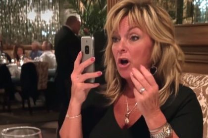 A woman was speaking loudly on speakerphone at a restaurant, accidentally staining my mother’s dress, and all she said was ‘Oops’—but I wasn’t about to let that go.