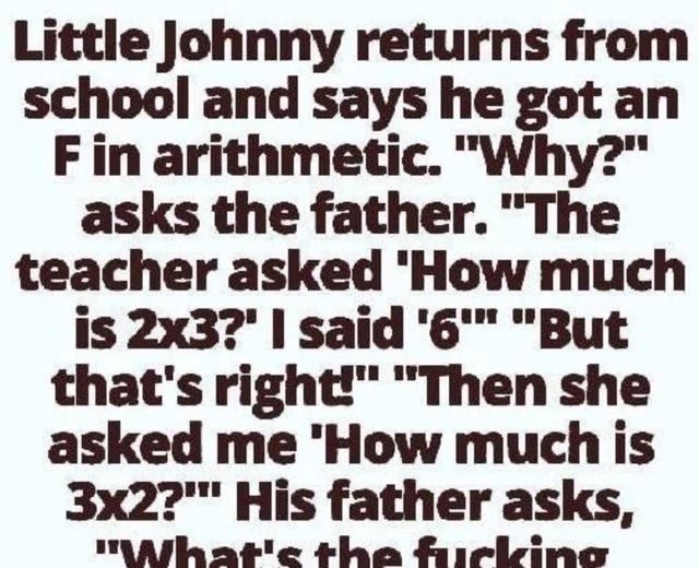 Little Johnnys SAVAGE Response to His F in Math, You Wont Believe His Answer
