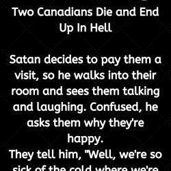 Two Canadians Die and End Up In Hell