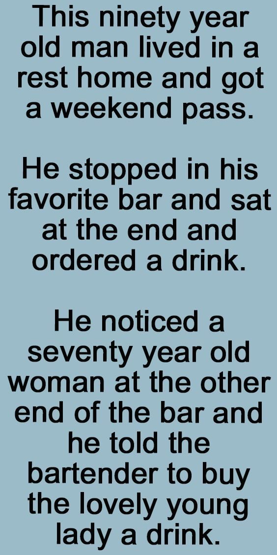 The 90-Year Old Man Lived In A Rest Home. –