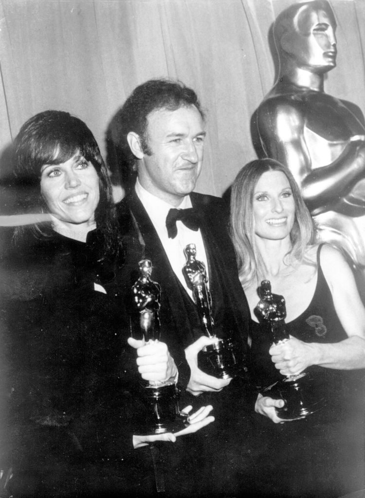 This original Oscars photo from 1972 is not edited.