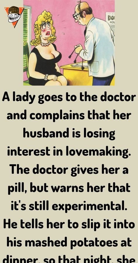 A lady goes to the doctor