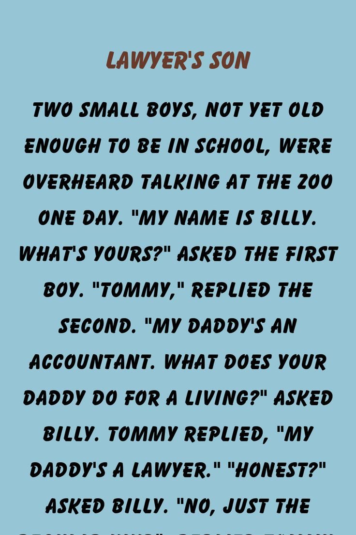 Lawyer’s Son