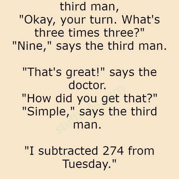 Memory test of old man