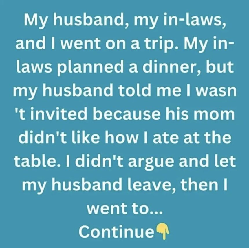 My In-Laws Consistently Exclude Me From Dinners, So I Decided to Teach Them a Lesson 1 Usa People My In-Laws Consistently Exclude Me From Dinners, So I Decided to Teach Them a Lesson