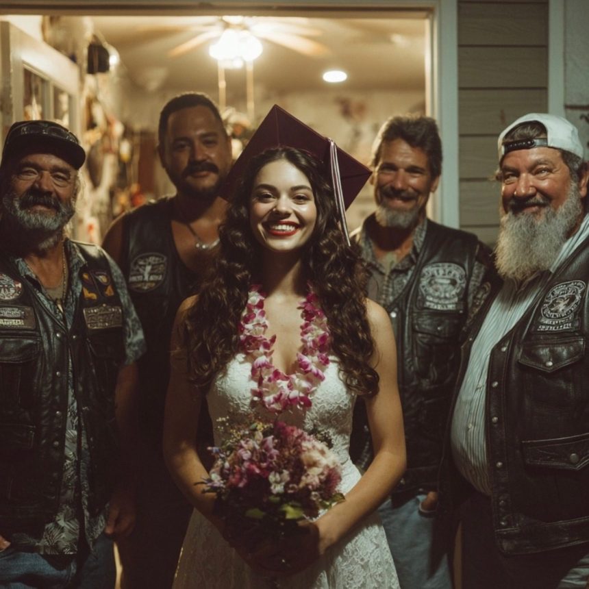 My Daughter’s Graduation Was Interrupted by Seven Bikers with a Powerful Message 1 Usa People My Daughter’s Graduation Was Interrupted by Seven Bikers with a Powerful Message