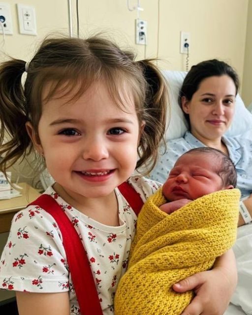The First Time My Daughter Held Her Newborn Sister, She Said Something That Caught Me Completely Off Guard