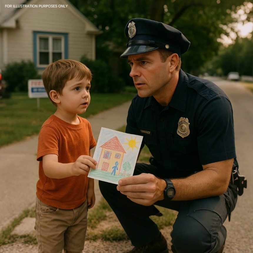 My Son Gave A Drawing To A Police Officer—And It Sparked An Investigation