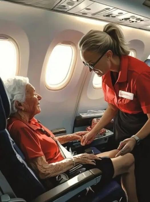 A FLIGHT ATTENDANT SAVED A 62-YEAR-OLD BUSINESS-CLASS WOMAN’S LIFE – 2 YEARS LATER BEING ON EDGE OF POVERTY, SHE RECEIVES A CHRISTMAS GIFT FROM HER IN REWARD